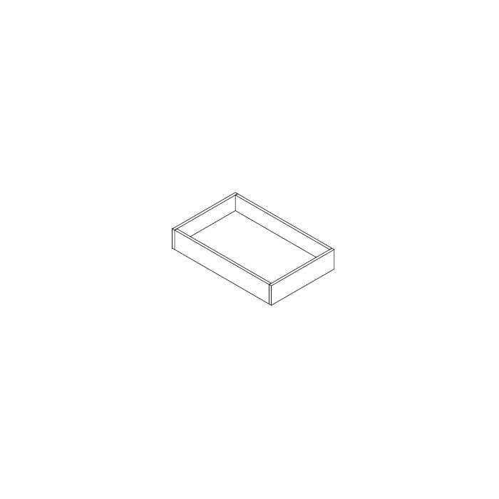RTA Brilliant White Shaker 27" Roll Out Tray