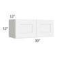 RTA Brilliant White Shaker 30" x 12" Wall Cabinet