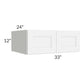 RTA Brilliant White Shaker 33" x 12" x 24" Wall Cabinet