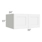 RTA Brilliant White Shaker 33" x 15" x 24" Wall Cabinet
