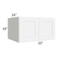 RTA Brilliant White Shaker 33" x 18" x 24" Wall Cabinet