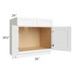 RTA Brilliant White Shaker 36" Sink Base Cabinet