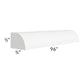 RTA Brilliant White Shaker 96" Shoe Molding