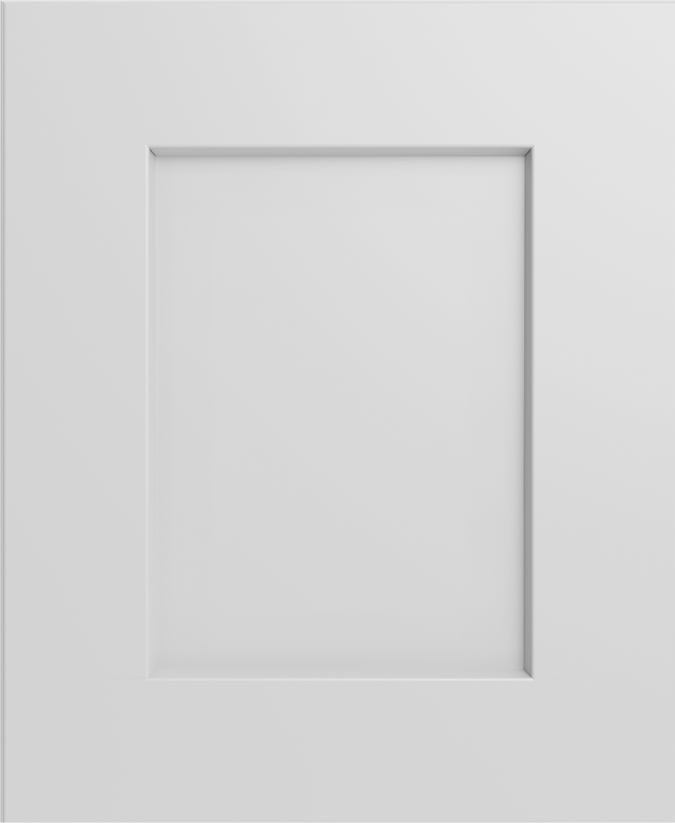 Curated visual reference: Gallery Detail: Rta Brilliant White Shaker Sample Door