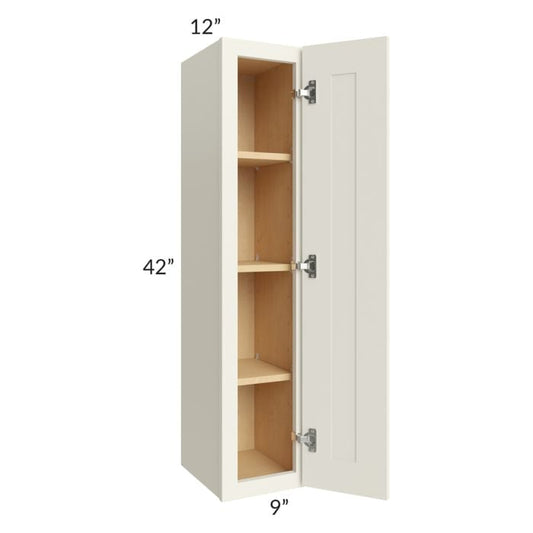 RTA Cambridge Antique White Glaze 09" x 42" Wall Cabinet