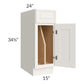 RTA Cambridge Antique White Glaze 12" Tray Divider Base Cabinet