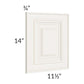 RTA Cambridge Antique White Glaze 12" x 15" Wall Decorative Door