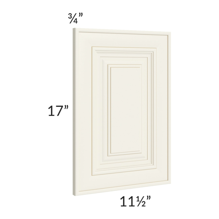 RTA Cambridge Antique White Glaze 12" x 18" Wall Decorative Door