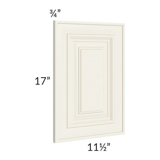 RTA Cambridge Antique White Glaze 12" x 18" Wall Decorative Door