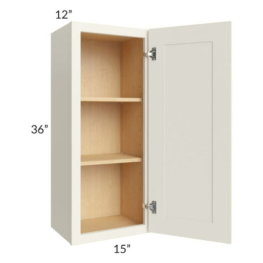 RTA Cambridge Antique White Glaze 15" x 36" Wall Cabinet