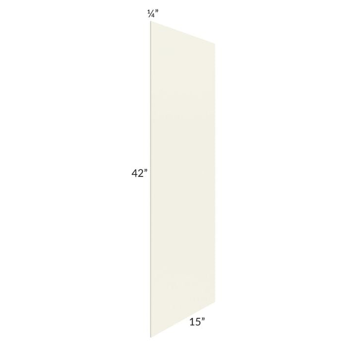 RTA Cambridge Antique White Glaze 15" x 42" Wall Veneered Skin Panel