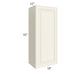 RTA Cambridge Antique White Glaze 18" x 42" Wall Cabinet