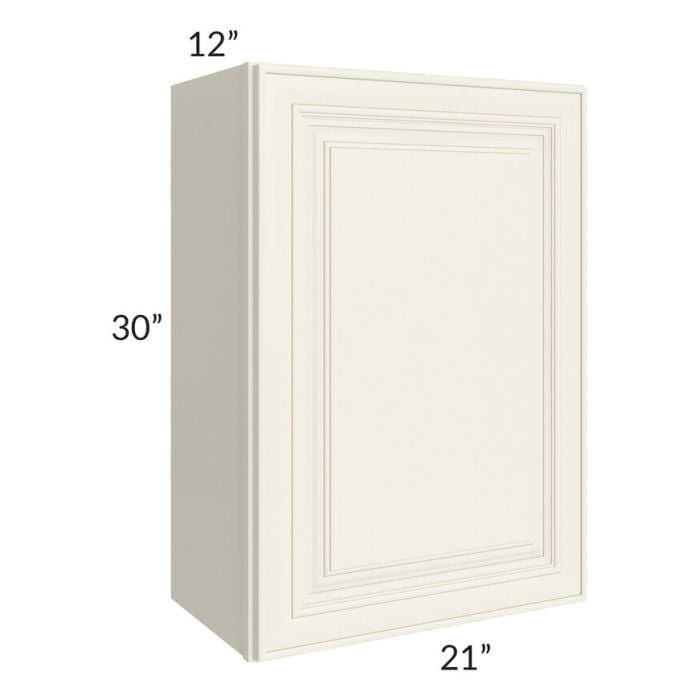RTA Cambridge Antique White Glaze 21" x 30" Wall Cabinet