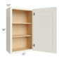 RTA Cambridge Antique White Glaze 21" x 36" Wall Cabinet