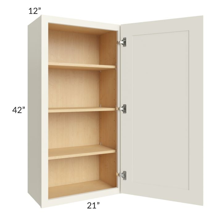 RTA Cambridge Antique White Glaze 21" x 42" Wall Cabinet
