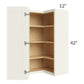 RTA Cambridge Antique White Glaze 24" x 42" Wall Easy Reach Cabinet