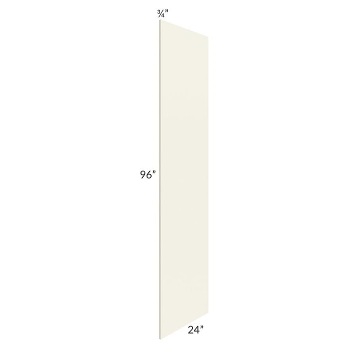 RTA Cambridge Antique White Glaze 24" x 96" Finished Panel (3/4" Thick)