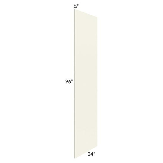 RTA Cambridge Antique White Glaze 24" x 96" Finished Panel (3/4" Thick)