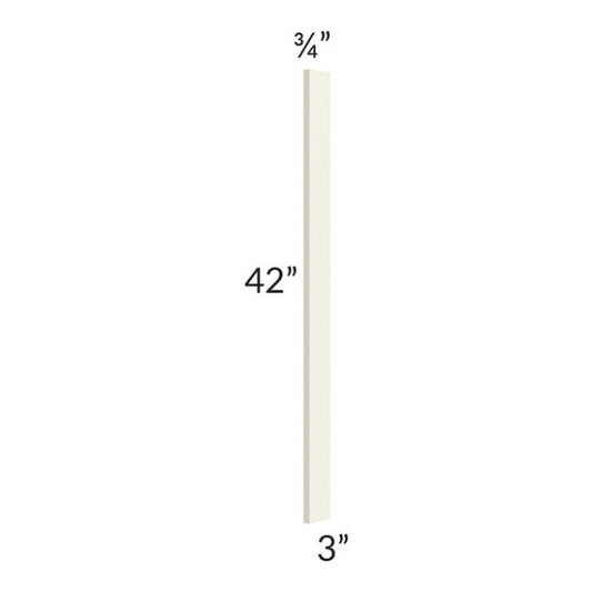 RTA Cambridge Antique White Glaze 3" x 42" Filler