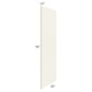 RTA Cambridge Antique White Glaze 30" x 96" Refrigerator Panel with 1-1/2" Stile