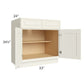 RTA Cambridge Antique White Glaze 33" Base Cabinet