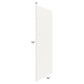 RTA Cambridge Antique White Glaze 36" x 96" Finished Panel (3/4" Thick)