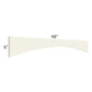 RTA Cambridge Antique White Glaze 48" Arched Valance