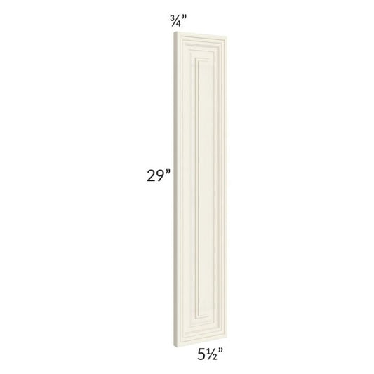 RTA Cambridge Antique White Glaze 6" x 30" Overlay Filler