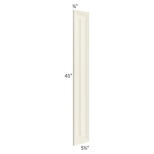 RTA Cambridge Antique White Glaze 6" x 42" Overlay Filler