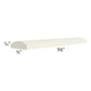 RTA Cambridge Antique White Glaze 96" Batten Molding