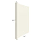 RTA Cambridge Antique White Glaze Appliance End Panel