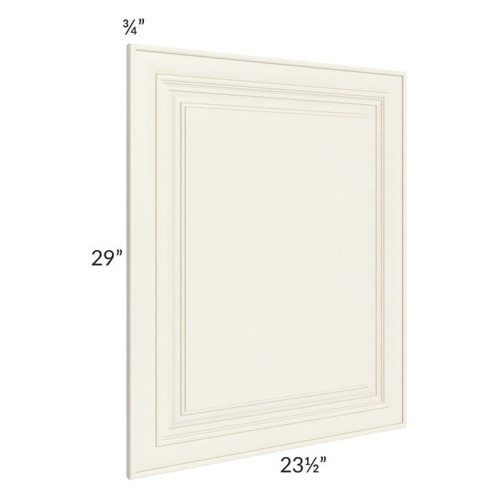 RTA Cambridge Antique White Glaze Base Decorative End Panel