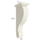 RTA Cambridge Antique White Glaze Traditional Corbel