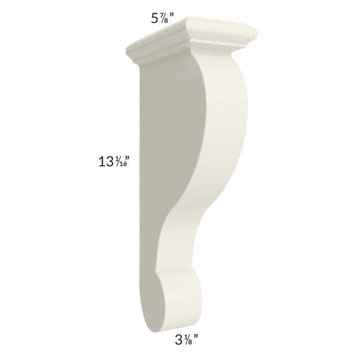 RTA Cambridge Antique White Glaze Traditional Corbel