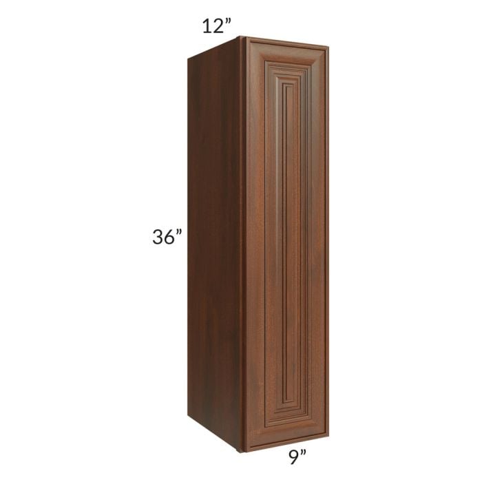 RTA Cambridge Saddle Glaze 09" x 36" Wall Cabinet