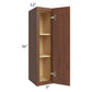 RTA Cambridge Saddle Glaze 09" x 36" Wall Cabinet