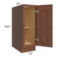 RTA Cambridge Saddle Glaze 12" Full Height Door Base Cabinet