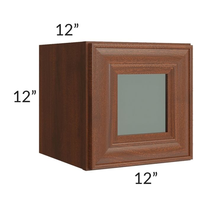 RTA Cambridge Saddle Glaze 12" x 12" Decorative Wall Cabinet