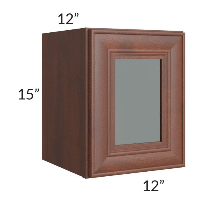 RTA Cambridge Saddle Glaze 12" x 15" Decorative Wall Cabinet