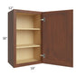 RTA Cambridge Saddle Glaze 18" x 30" Wall Cabinet