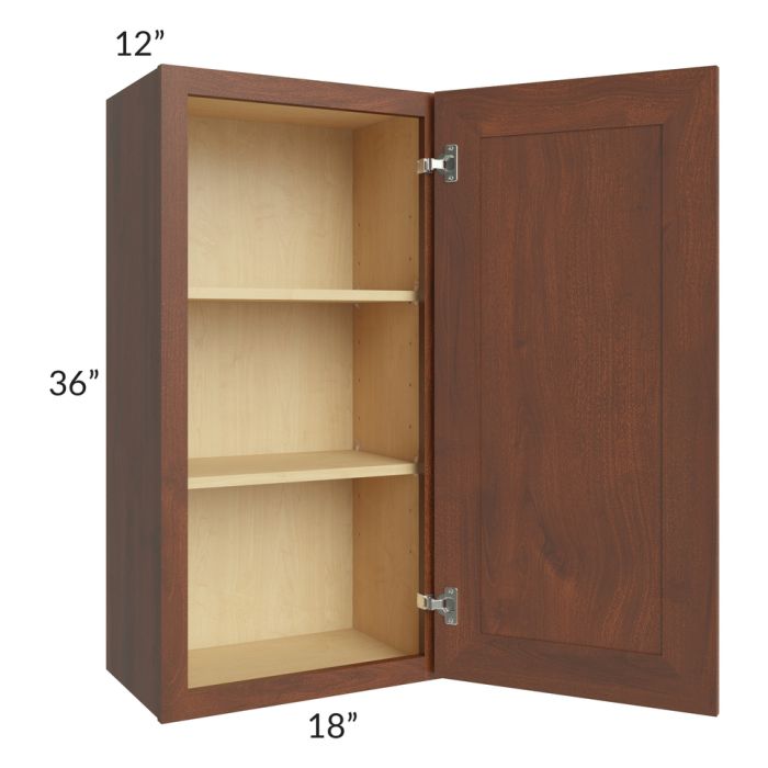 RTA Cambridge Saddle Glaze 18" x 36" Wall Cabinet