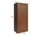 RTA Cambridge Saddle Glaze 18" x 42" Wall Cabinet