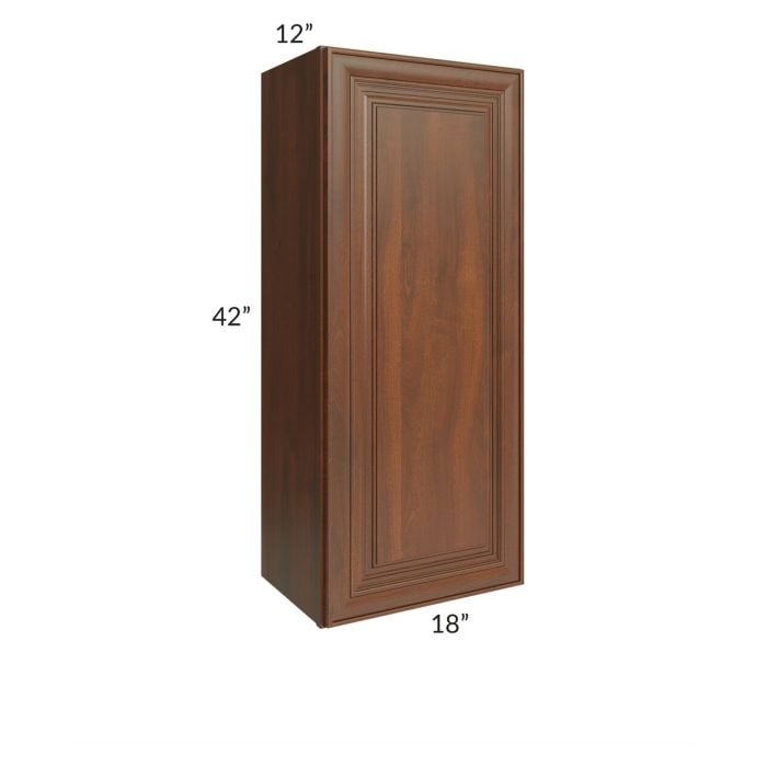 RTA Cambridge Saddle Glaze 18" x 42" Wall Cabinet