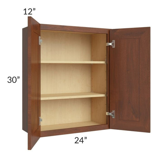 RTA Cambridge Saddle Glaze 24" x 30" Wall Cabinet