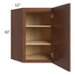 RTA Cambridge Saddle Glaze 24" x 30" Wall Diagonal Corner Cabinet