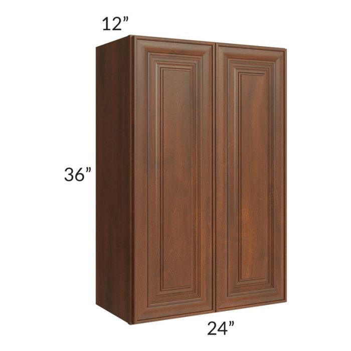 RTA Cambridge Saddle Glaze 24" x 36" Wall Cabinet