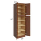 RTA Cambridge Saddle Glaze 24" x 84" x 24" Wall Pantry Cabinet