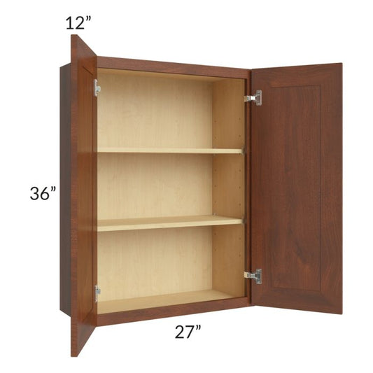 RTA Cambridge Saddle Glaze 27" x 36" Wall Cabinet