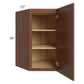 RTA Cambridge Saddle Glaze 27" x 36" Wall Diagonal Corner Cabinet