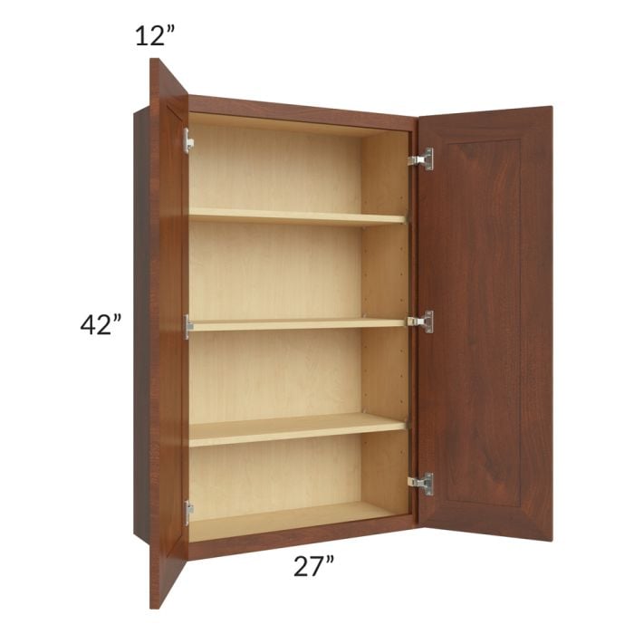 RTA Cambridge Saddle Glaze 27" x 42" Wall Cabinet